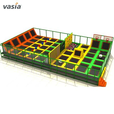 New Design Kids Trampoline Park Equipment